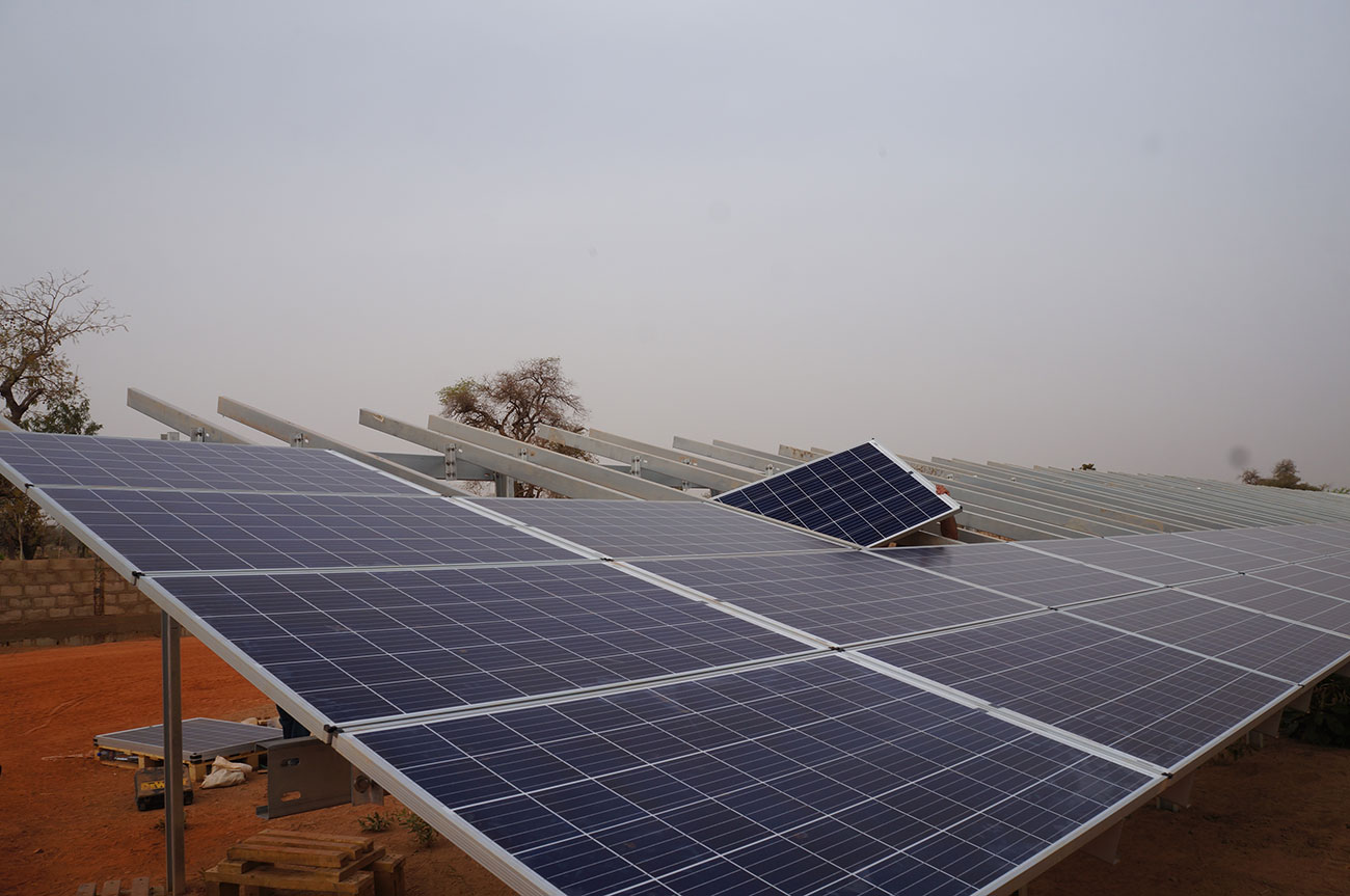 La centrale solaire de Zagtouli, énergies renouvelables au Burkina Faso