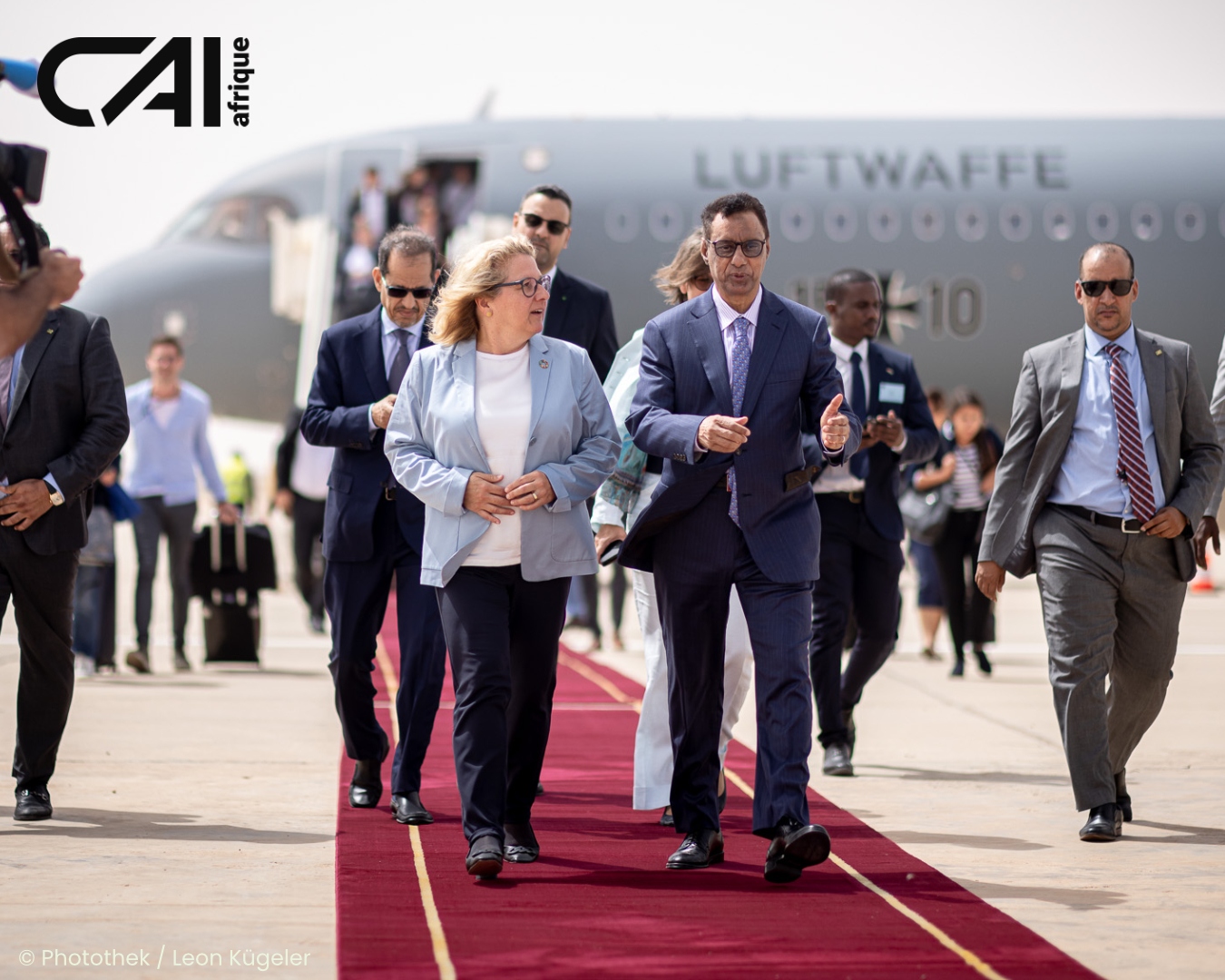Visite de la Ministre de la Coopération économique et du Développement ...